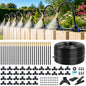 120FT Garden Watering System w/26 Nozzles,360° Bendable Drip Irrigation Kit