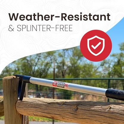 Farmhand WeederPro – 42.5" Stand-Up Weed Puller Tool for Deep Root Removal | No Bending or Kneeling | Heavy-Duty Manual Garden Weeder for Effortless Use