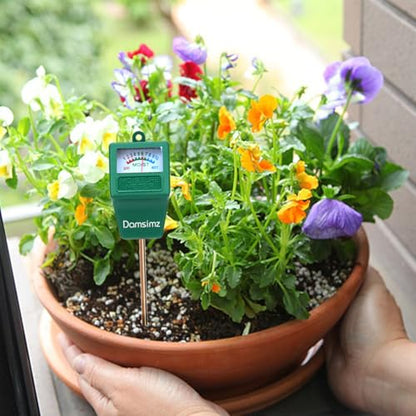 2-Pack Soil Moisture Meter for Plants, Easy-to-Read Plant Water Meter