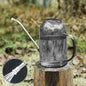 Plastic Watering Can Upgrade Version, Plant Watering Can with Stainless Steel Long Spout, 2L/68oz Clear Measurement Markings Long Spout Watering Can for Indoor Plants and Flowers Easy Fill-Grey - color: Upgrade Version - Grey