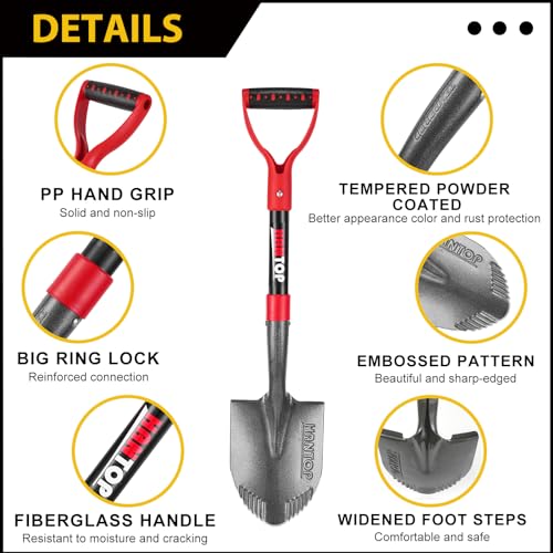 Sharp Blade Mini Shovel Garden Small Digging Shovels Spade 28 inches