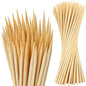 100 PCS 2.5FT Bamboo Plant Stakes, 6.3mm Thick - size: 30 inch