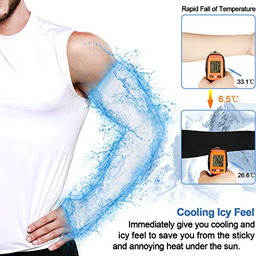 beister Arm Sleeves for Men & Women, UPF 50+ UV Sun Protection, Cooling - color: 3-pairs Grey