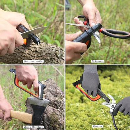 SHARPAL 103N All-in-1 Knife Garden Tool Lawn Mower Blade Sharpener (Pack of 2) - size: 2-Pack