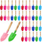 Liliful 30 Pcs Mini Garden Shovel Set Colorful Small Shovel for Gardening