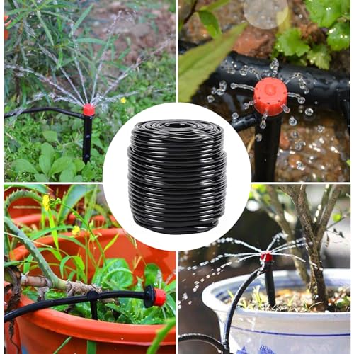 1/4 inch Drip Irrigation Tubing, 200FT/61M Blank Distribution Tubing