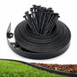 Gardzen 1.5" x60' Landscape Edging Kit with 60 Spikes - size: 60ft