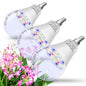 ALIDE Led Grow Light Bulbs for Indoor Plants Full Spectrum E12 Candelabra - size: E12