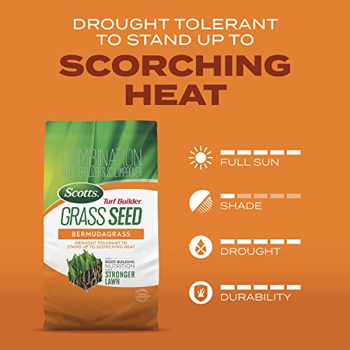 Scotts Turf Builder Grass Seed Bermudagrass, 8 lbs. - size: 8 lb.