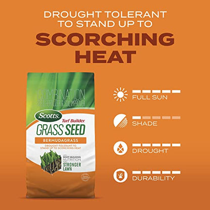 Scotts Turf Builder Grass Seed Bermudagrass, 8 lbs. - size: 8 lb.