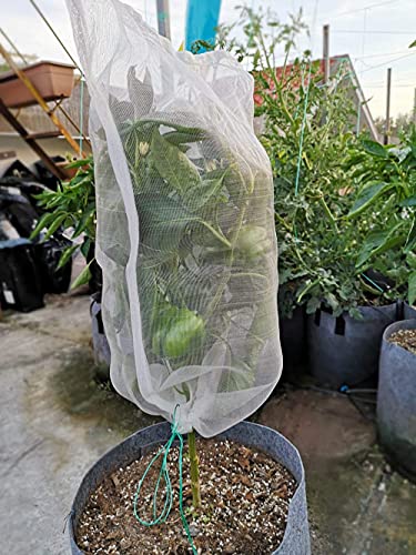 Belit 7 Pcs Watermelon Protection Bags Large Size Nylon Mesh Reusable Fruit Bags for Protecting Fruits Vegetables(23.6"x15.7") - size: 7psc 23.6"x15.7"