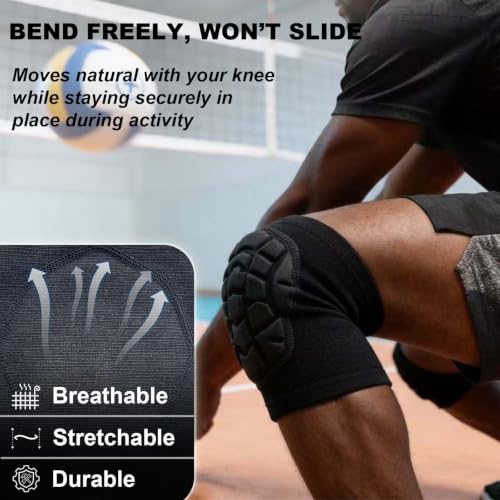 Soft Knee Pads for Dance Men Women, Flexible Lightweight Sleeves, Black S - size: Small