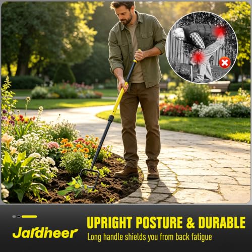 Jardineer Stirrup Hoe Garden Tool for Weeding