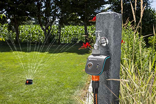 Gardena OS 140 pop-up Rectangular Sprinkler: Sprinkler System for Square and Rectangular Areas up to 140 m² in Size, Fitted Flush to The Ground (8223-20)