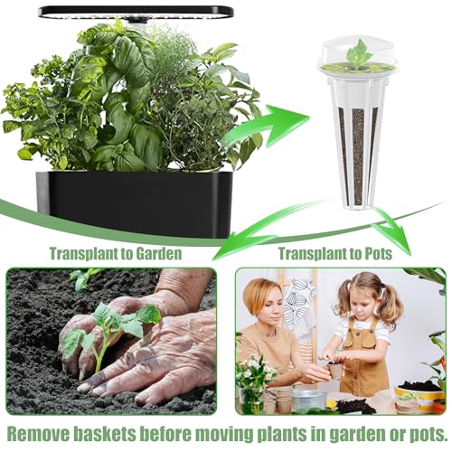 115Pcs Hydroponic Pods Supplies for Aerogarden Pods - size: 115 pcs