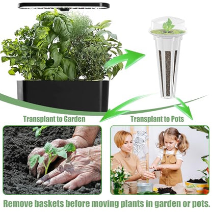 115Pcs Hydroponic Pods Supplies for Aerogarden Pods - size: 115 pcs