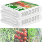2 Pack Garden Netting, 10 x 33 FT Ultra Fine Mesh Netting