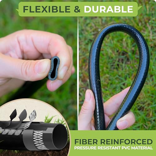 CARPATHEN 1/2" Irrigation Tubing for Quick Connect Drip System Kit, 50 feet