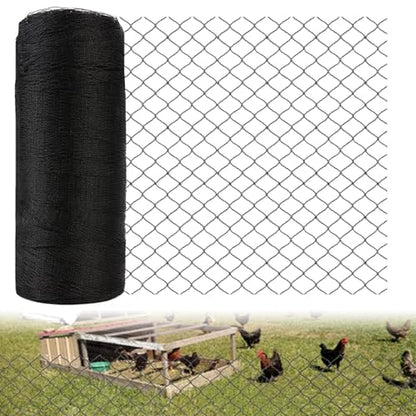 50x50ft Bird Netting for Chicken Coop, 1" Mesh Chicken Netting Cover - size: 50x50FT-1"