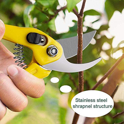 MOSFiATA Bonsai Tools Set 13Pcs, Bonsai Essentials with PU Leather Bag, High Carbon Steel Succulent Trimming Kit, for Pruning, Raking, Training Plants, Ideal Gardening Gifts - size: Bonsai Tools 13Pcs