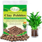 Halatool 4LB Leca Balls for Indoor Plants, 4-16mm Clay Pebbles for Drainage - size: 4LB
