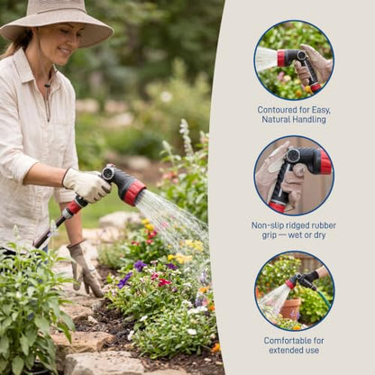 Orbit Pro Series 8-Pattern Thumb Control Hose Nozzle Sprayer - 26812 - size: 8-Pattern, style: Thumb Control
