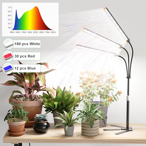 Grow Light for Indoor Plants,5000K Full Spectrum Growing Plant Lamp - size: 150Watts