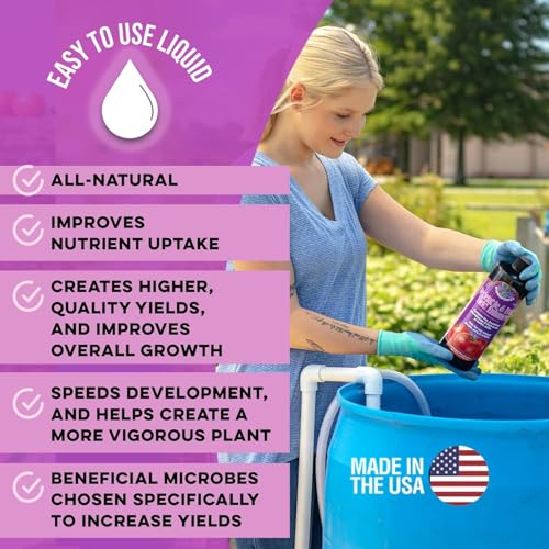 Microbe Life Hydroponics Additive Kit, Includes One 16-Ounce Bottle Each of Photosynthesis Plus, Foliar Spray & Root Dip, and Vegetable and Fruit Yield Enhancer, Use with Any Feeding Systems - size: 0.375 Gallons