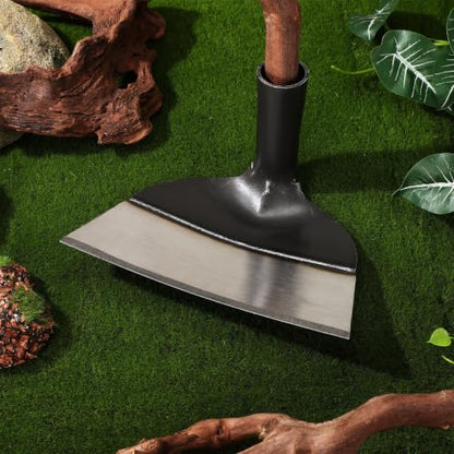 Happyyami Garden Hoe Tool Replaceable Steel Weeding Hoe Head for Digging Loosening Cutting Grass Hand Weeder Accessory 9.25 X 5.90 X 5.11 in 1 Pack