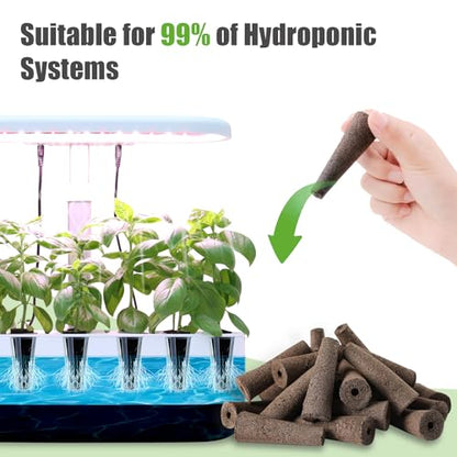 50ct Grow Sponges Hydroponic Root Sponges Compatible Aero Garden iDOO Hydroponics