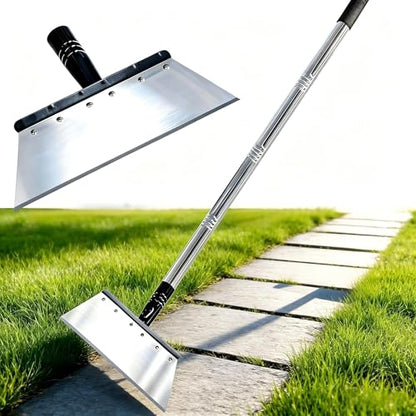 Garden Flat Shovel - Floor Scraper，Multifunctional Heavy Duty Weed Scraper