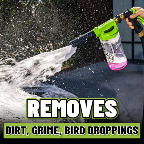 Chemical Guys, TORQ Foam Blaster 6 Cannon, Garden Hose Attachment for Cars - size: FOAM BLASTER ONLY