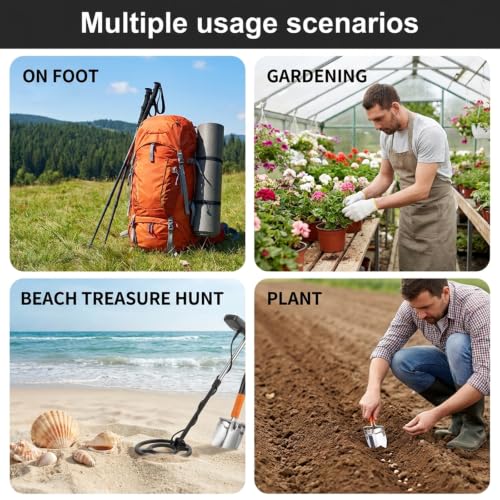 Folding Camping Shovel Stainless Steel Digging Shovel Garden Shovel