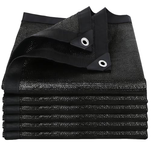 40% Shade Cloth 3×10FT HDPE Sun Shade Net with Grommets - color: 40%Black, size: 3×10FT