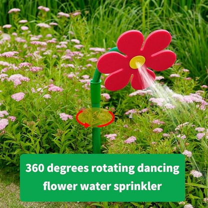 Crazy Daisy Sprinkler 360° Rotating Flower Sprinkler for Dogs