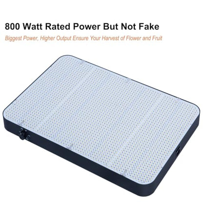 FECiDA 2026 Upgrade Professional 800W LED Grow Light, 800 Watt Actual Power - size: 800 Watt