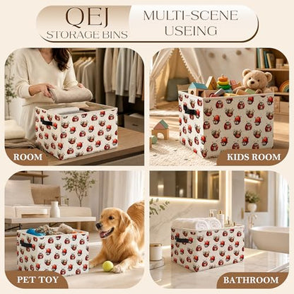 Funny Ladybug Storage Basket Bin - color: Zoon Lady cute