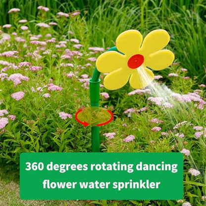 Crazy Daisy Sprinkler Funny Dancing Flower Sprinkler for Dogs