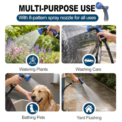 SPECILITE Garden Water Hose 25 ft x 5/8", Ultra-Lightweight & Easy to Store - size: 25 FT