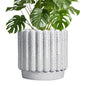 Ceramicfor Ceramic Flower Pot, 9.6 Inch, Black and White - color: Black and White, size: 9.6 Inch