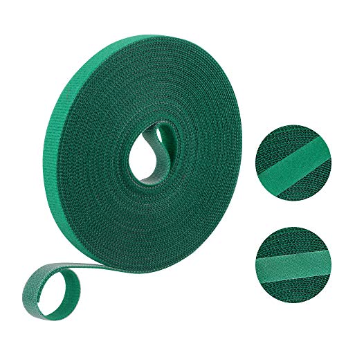 KINGLAKE GARDEN Plant Tape Garden Ties 65.6 Feet 1/2'' Twist Ties