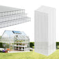 EVERECO 6 Pcs Greenhouse Panel, 6'FT x 2'FT x 0.24" in Polycarbonate Sheet - size: 6'FT x 2'FT x 0.24"IN