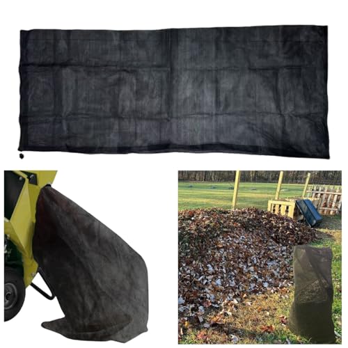 Universal 24 x54 Wood Chipper Replacement Bag，Large Capacity Adjustable Opening Wood Chipper Bag，Reusable Chipper Shredder Bag, Leaf Mulcher Collection Bag-for Lawns and Most Wood Chipper - size: 1 Count (Pack of 1)