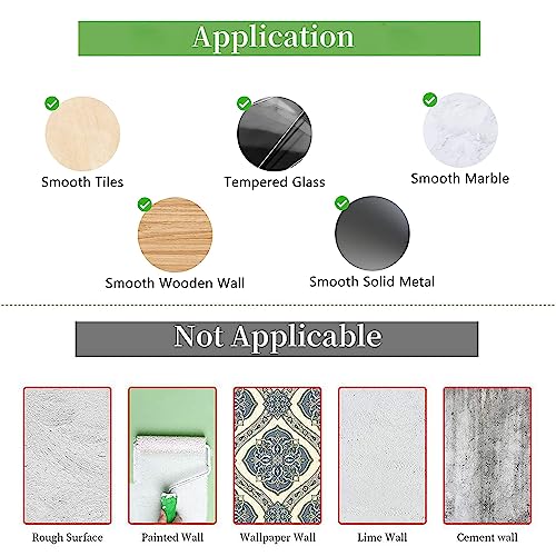 LUOTIVON 24 Pcs Plant Climbing Wall Fixture Clips, Plant Fixer Invisible Wall Vines Fixing Clips with 24 Pcs Acrylic Adhesive Sticker, Self-Adhesive Hook Plant Vine Support Holder