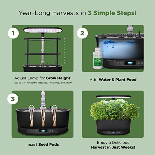AeroGarden Bounty, Black - color: Bounty Black