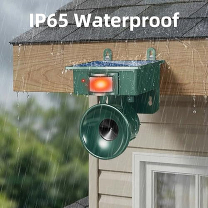 2026 New Solar Ultrasonic Bird Repellent Outdoor,Woodpecker Deterrent for House,Keep Birds Away,Goose Pigeon Bird Deterrents for Outside,Birds Scare Devices for Balconies Yard Garden Farm Orchard1 Pcs