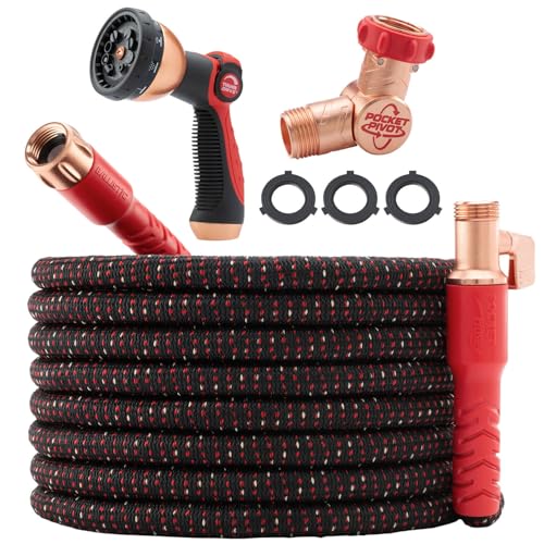 Pocket Hose Ballistic 100 FT Expandable Garden Hose, No-Kink, As Seen on TV - size: 100 FT