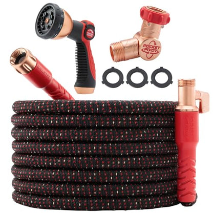 Pocket Hose Ballistic 100 FT Expandable Garden Hose, No-Kink, As Seen on TV - size: 100 FT