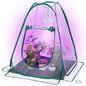 Meonum Mini Greenhouse Indoor with 10W Grow Light and PEVA Mat, 1 Pack