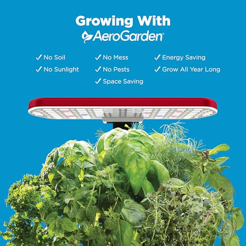 AeroGarden Harvest Lite, Cherry Red - color: Cherry Red, style: Harvest Lite
